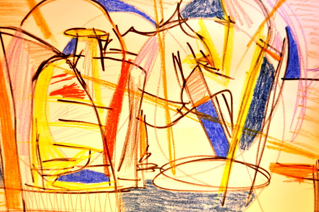 5litros Mixta sobre cartulina 50x60cm