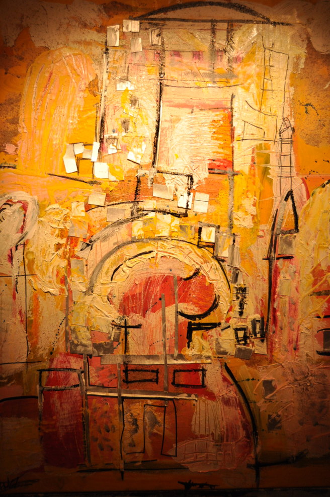 Alminar Mixta sobre tela 80x65cm