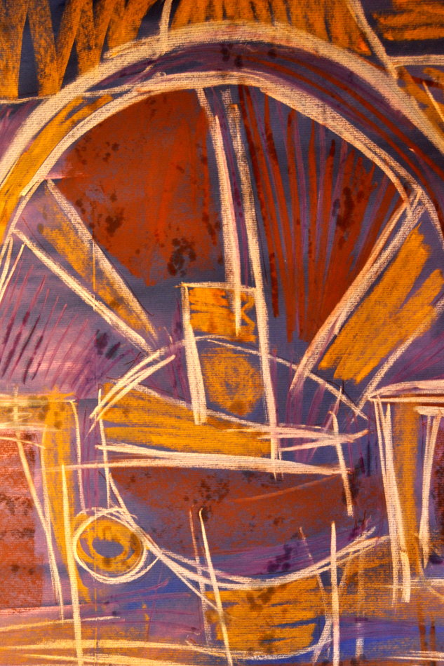 1 Mixta sobre papel kraft en soporte digital 80x90cm