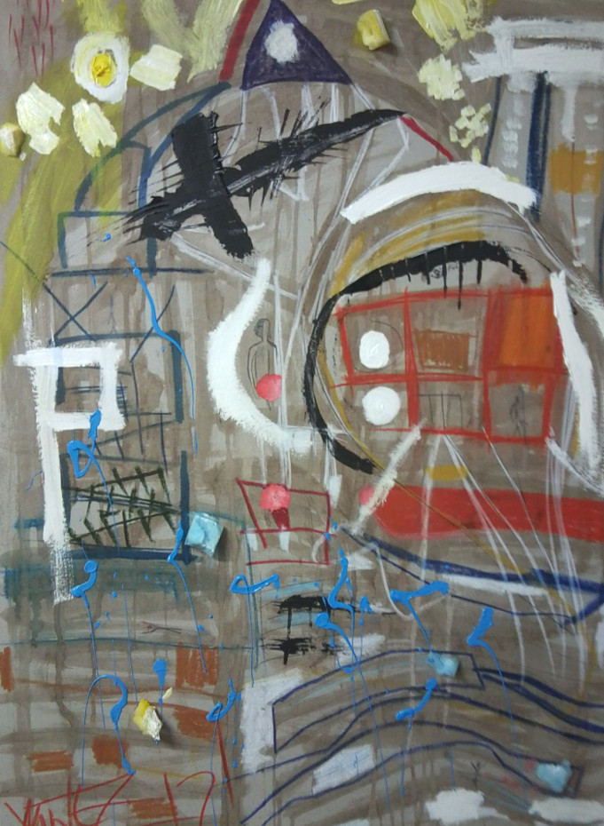 El faro Mixta sobre cartón 80x100cm