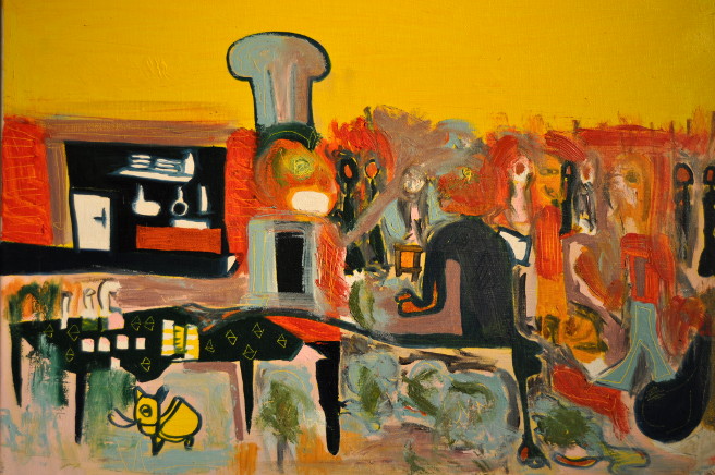 La cocina Óleo sobre tela 50x60cm