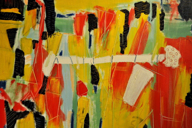 El ritmo Óleo sobre tela 50x60cm