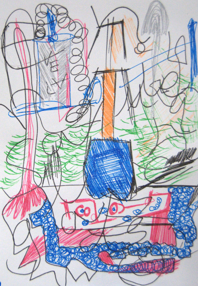 Barco pirata Mixta sobre papel        A5