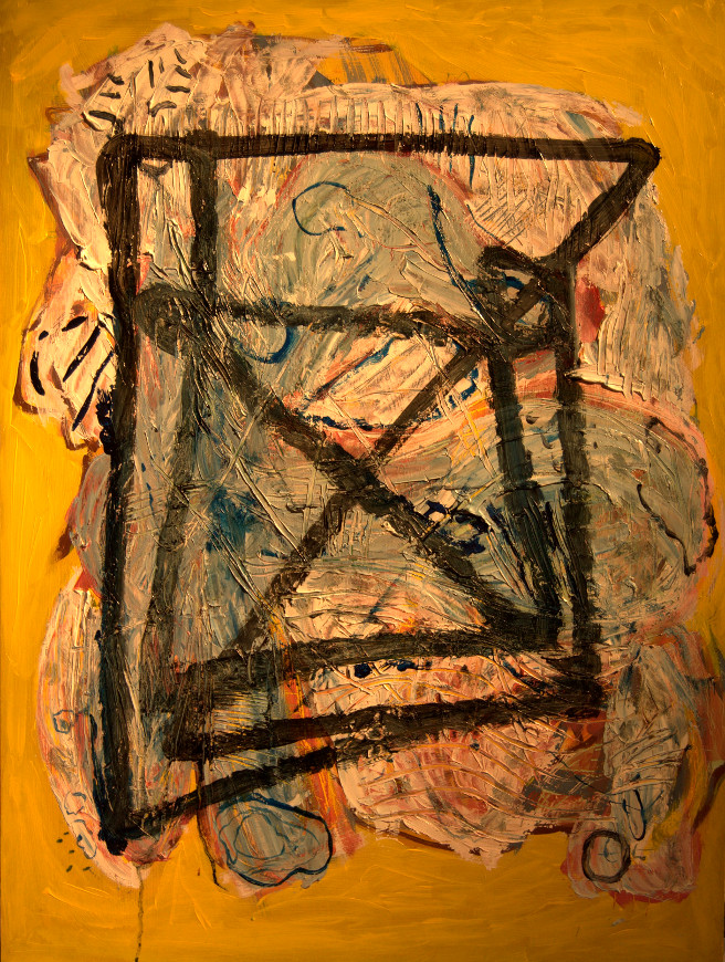 Caballo. Óleo sobre tabla. 60x80cm.