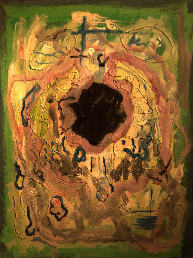 Topo. Óleo sobre tabla. 60x80cm.