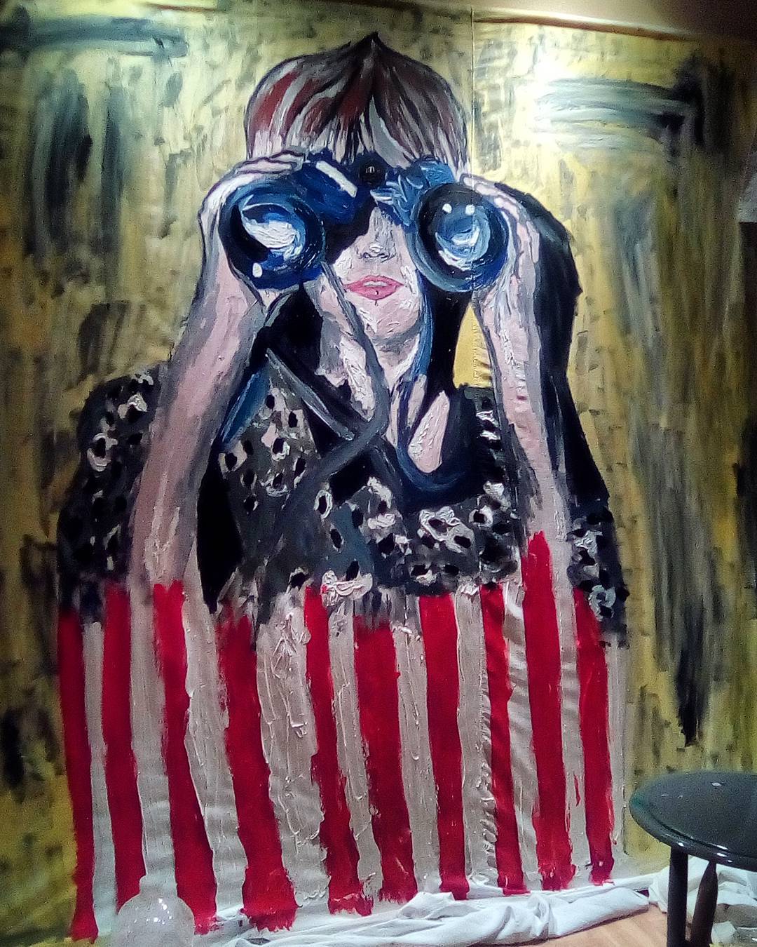 Alba. Óleo sobre tela, 160x190cm.