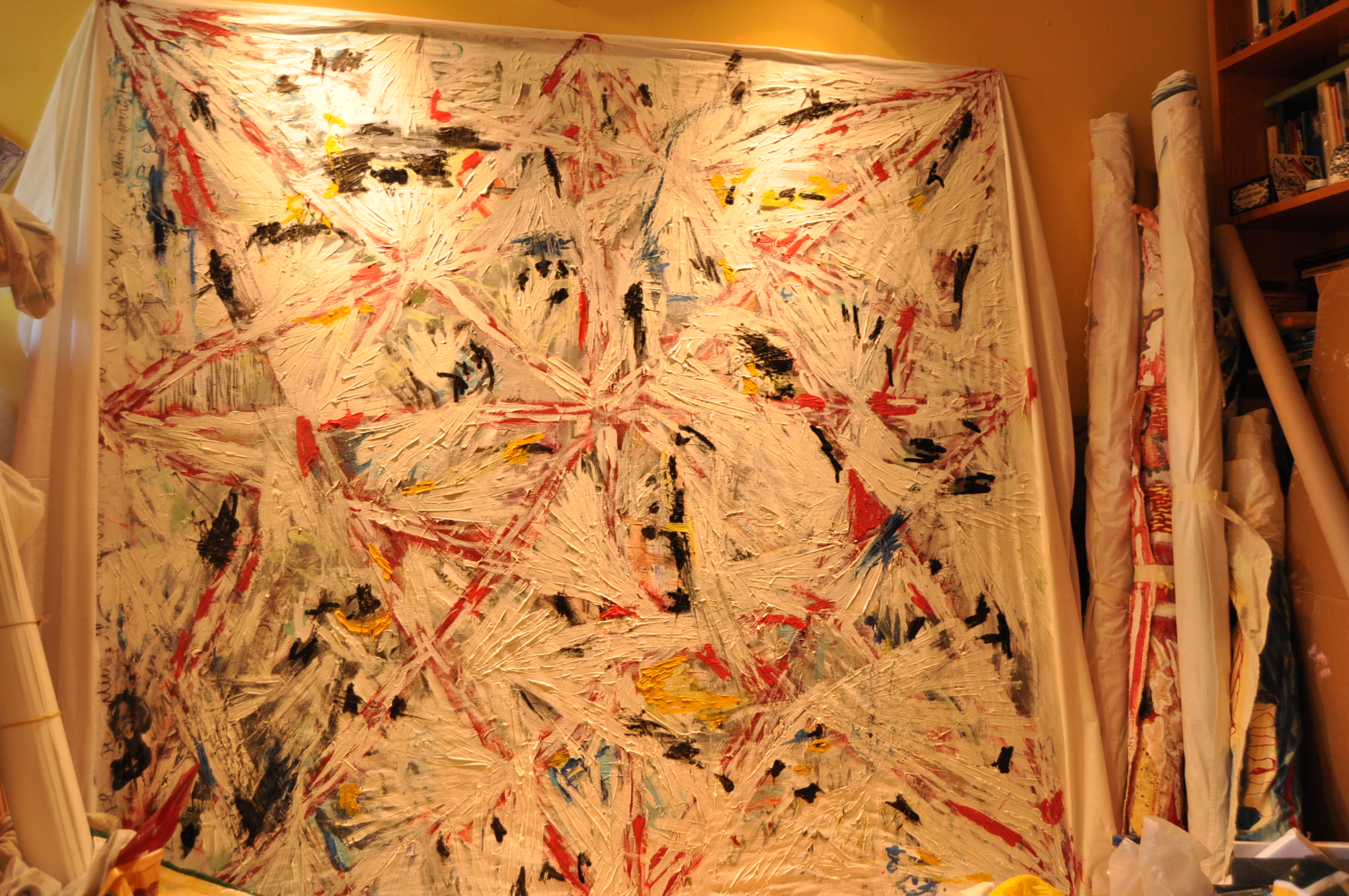 El Ser se dice de muchas maneras. Óleo sobre tela, 170x190cm.