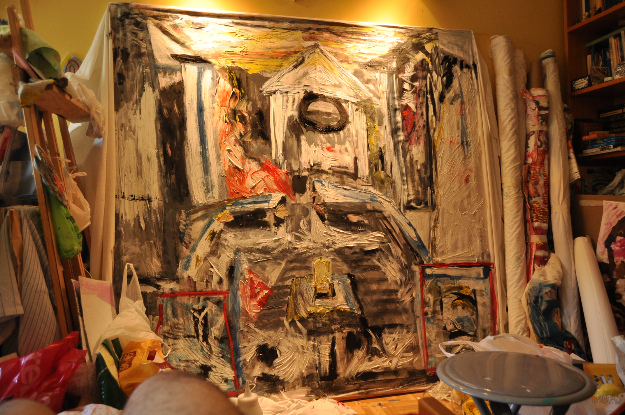 Pompeya, Óleo sobre tela, 160x190cm.